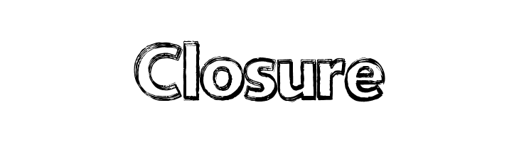 Closure Font