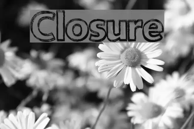 Closure Font examples