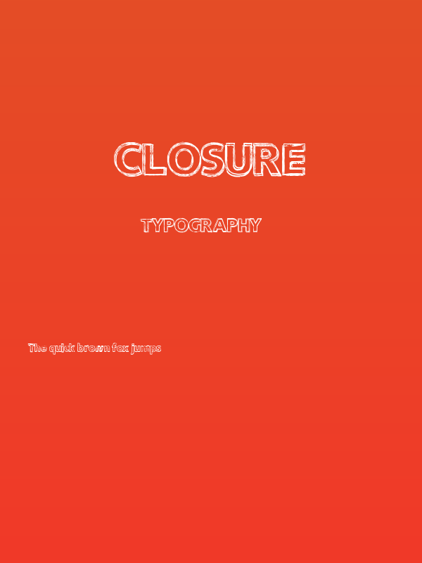 Closure Poster