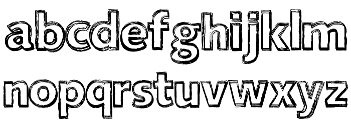 Closure Font LOWERCASE