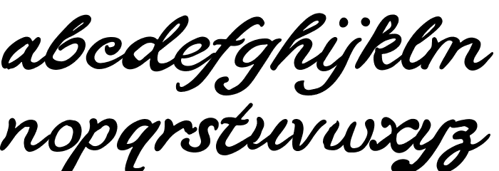 Clothe PERSONAL USE ONLY Font LOWERCASE