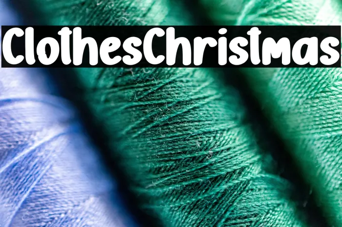 Clothes Christmas Example 2