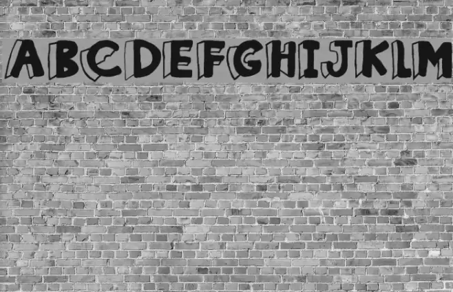 Clothes Peg Font examples