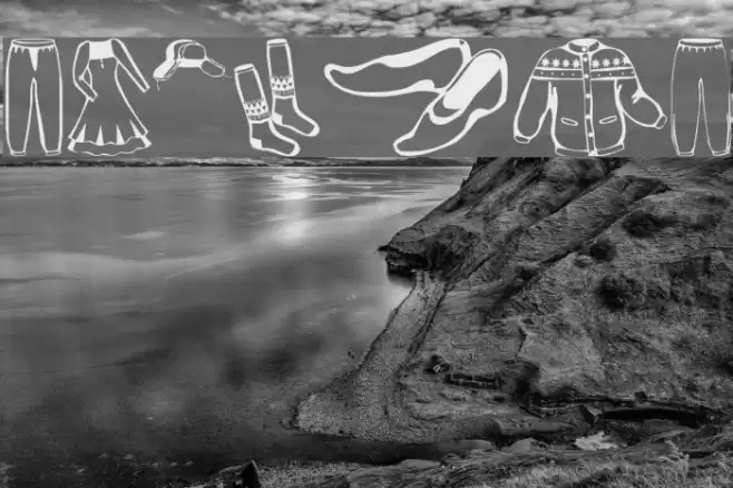 Clothes Font examples