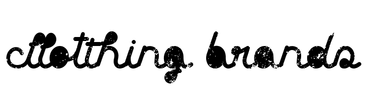 Clothing brands 