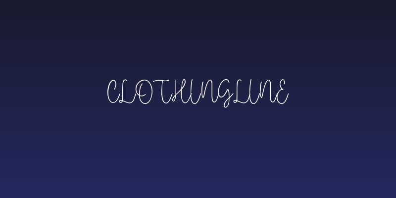 Clothingline Social Header
