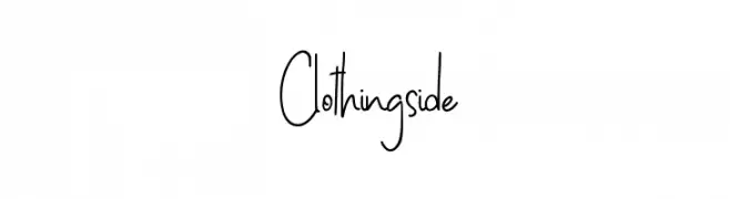 Clothingside  les polices de caract&egrave;res gratuit t�l�charger