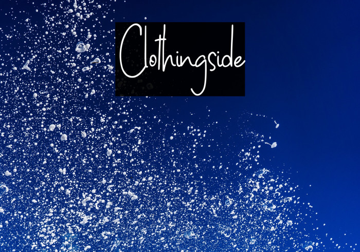 Clothingside Example 2