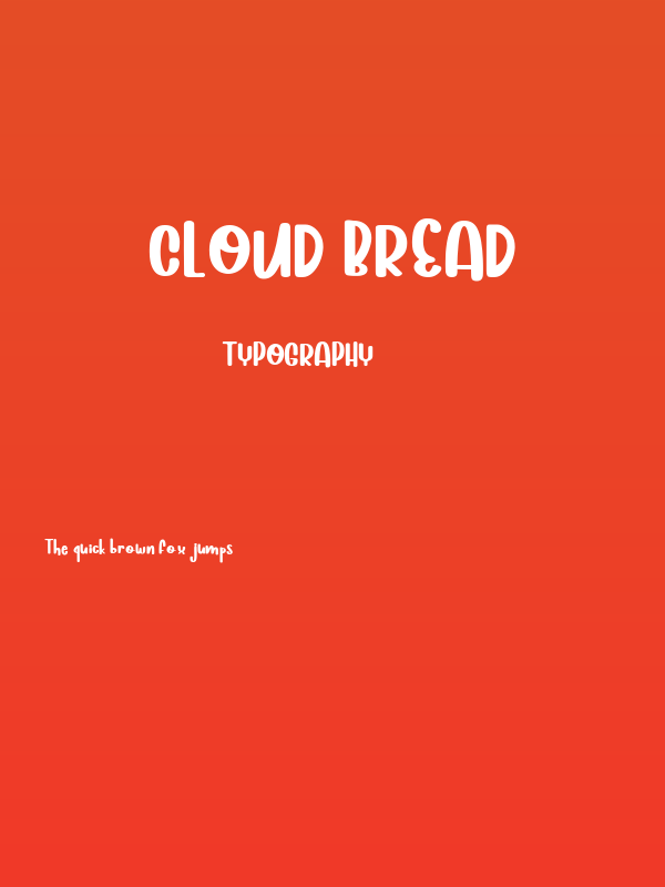 Cloud Bread Poster
