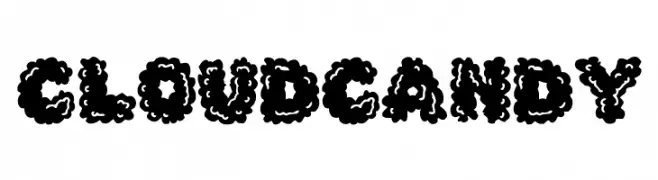Cloud Candy  Fuentes Gratis Descargar