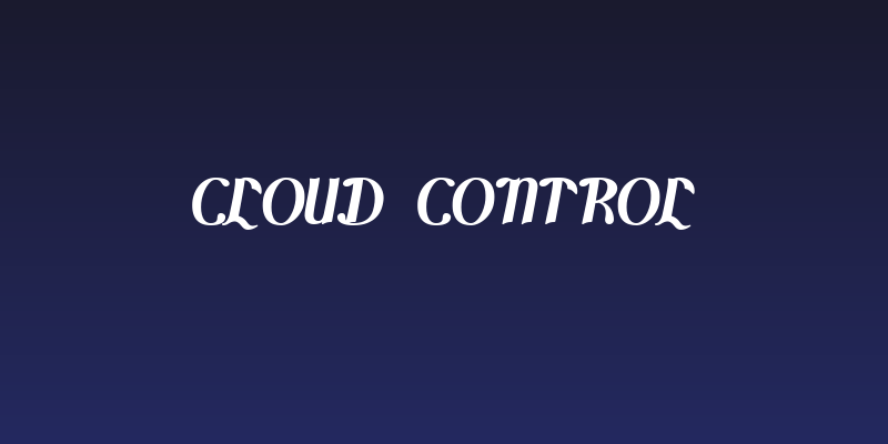 Cloud Control Social Header