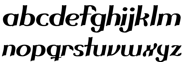 Cloud Control Font LOWERCASE