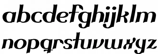 Cloud Control Font LOWERCASE