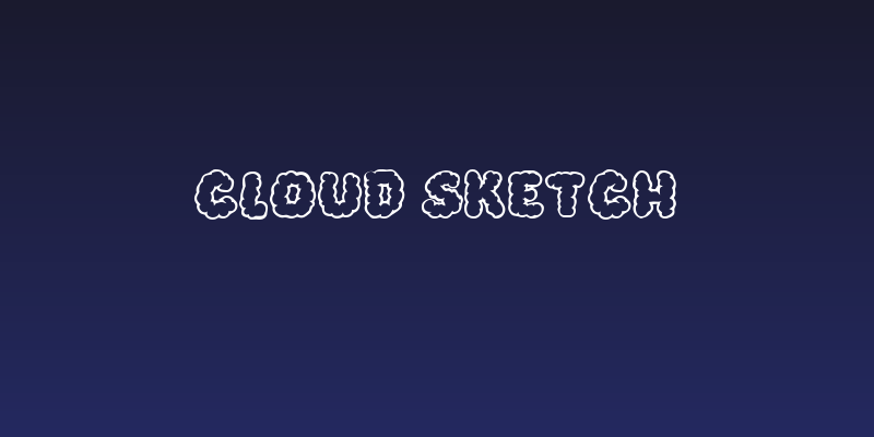 Cloud Sketch Social Header
