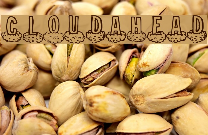 CloudAhead Font examples