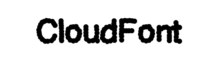 CloudFont Fonte