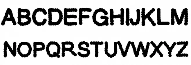CloudFont フォント 大文字
