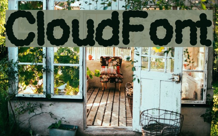 CloudFont Font examples