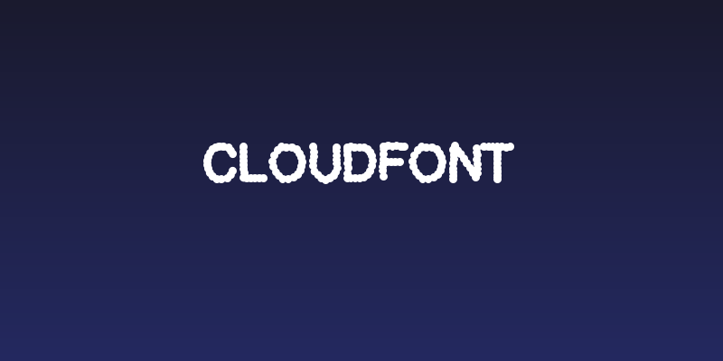 CloudFont Social Header