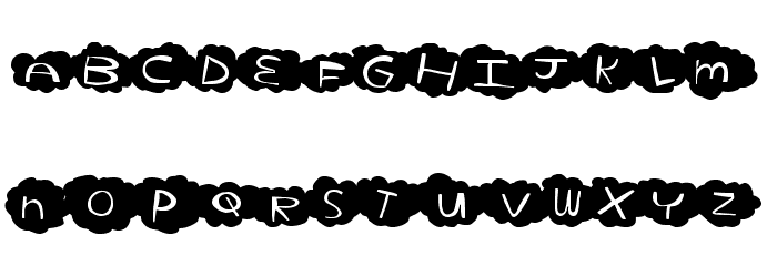 CloudHome Font LOWERCASE