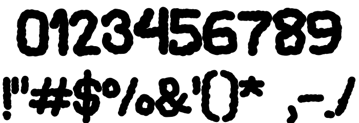 Cloudee Font OTHER CHARS