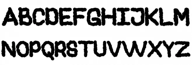 Cloudee Schriftart Groß