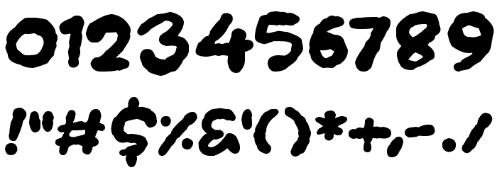 Cloudheads Font OTHER CHARS