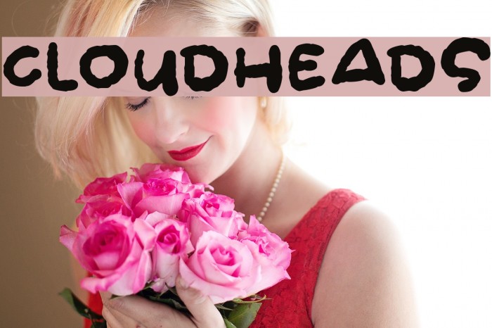 Cloudheads Font examples