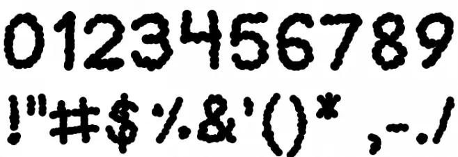 Cloudlike Font OTHER CHARS