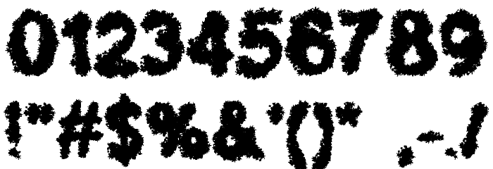 Clouds of Despair LSF Font OTHER CHARS