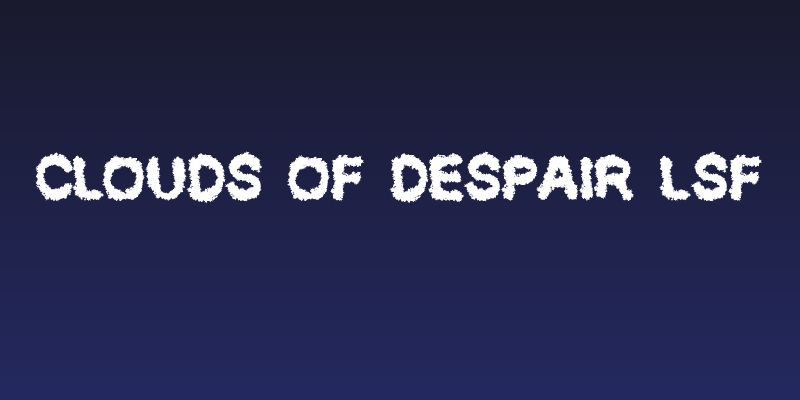 Clouds of Despair LSF Social Header