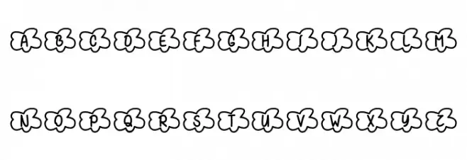 CloudsSmileToo Schriftart Groß