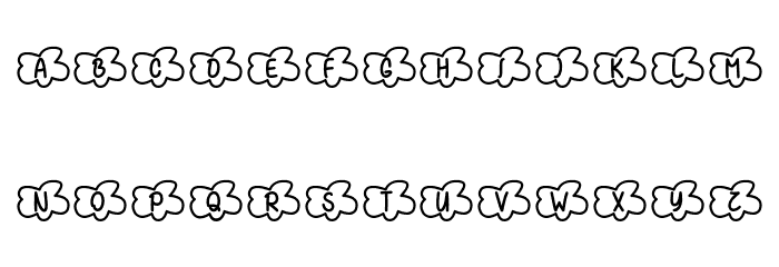 CloudsSmileToo Polices MINUSCULES