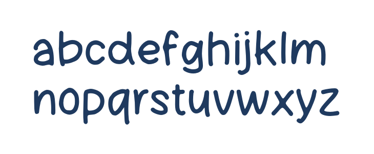 Cloudy Bright Lowercase