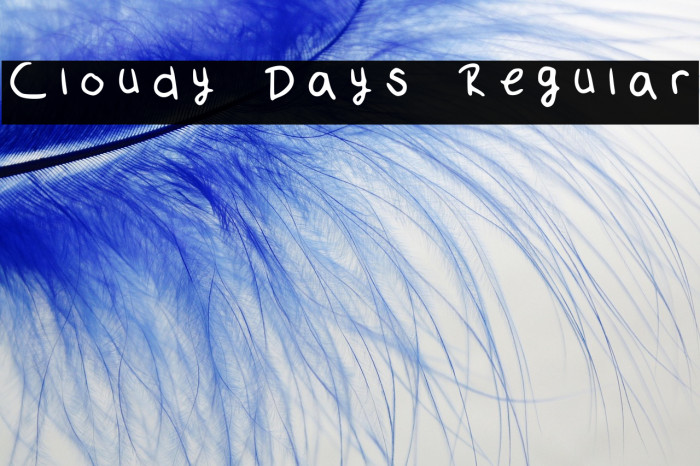 Cloudy Days Regular Example 3