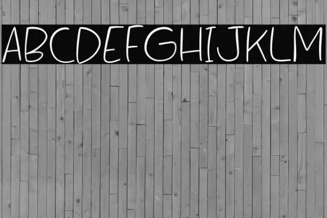 Cloudy Eraser Font examples