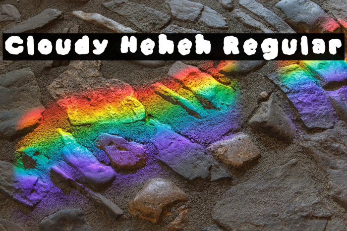Cloudy Heheh Regular Example 1