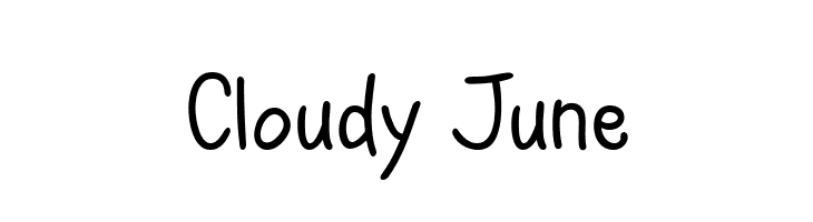 Cloudy June  لخطوط تنزيل