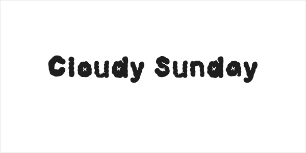 Cloudy Sunday Logo