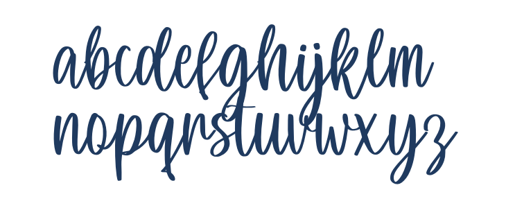 Cloudy Wavy Personal Use Lowercase