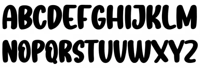 Cloudy Weather Caratteri MINUSCOLO