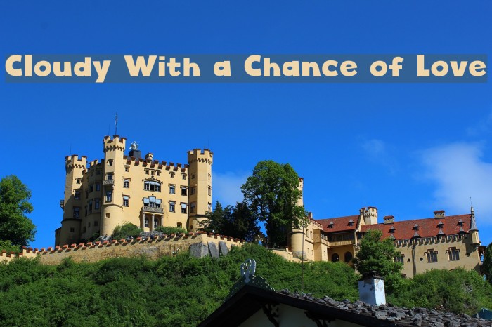 Cloudy With a Chance of Love Font examples