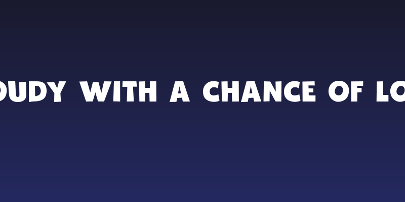 Cloudy With a Chance of Love Social Header