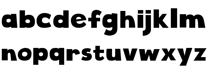 Cloudy With a Chance of Love Font LOWERCASE