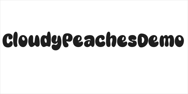 CloudyPeachesDemo Logo