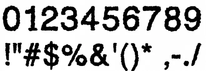 CloudySmoke Font OTHER CHARS