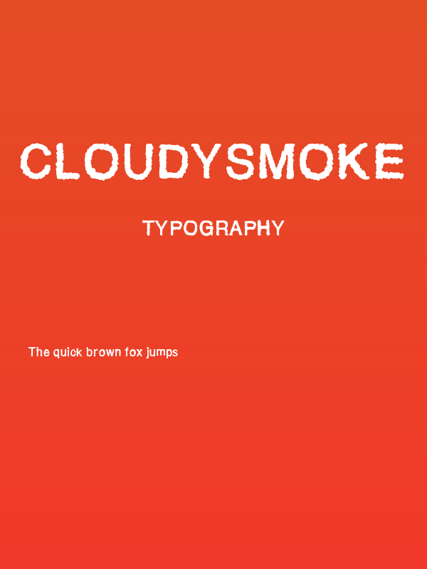 CloudySmoke Poster
