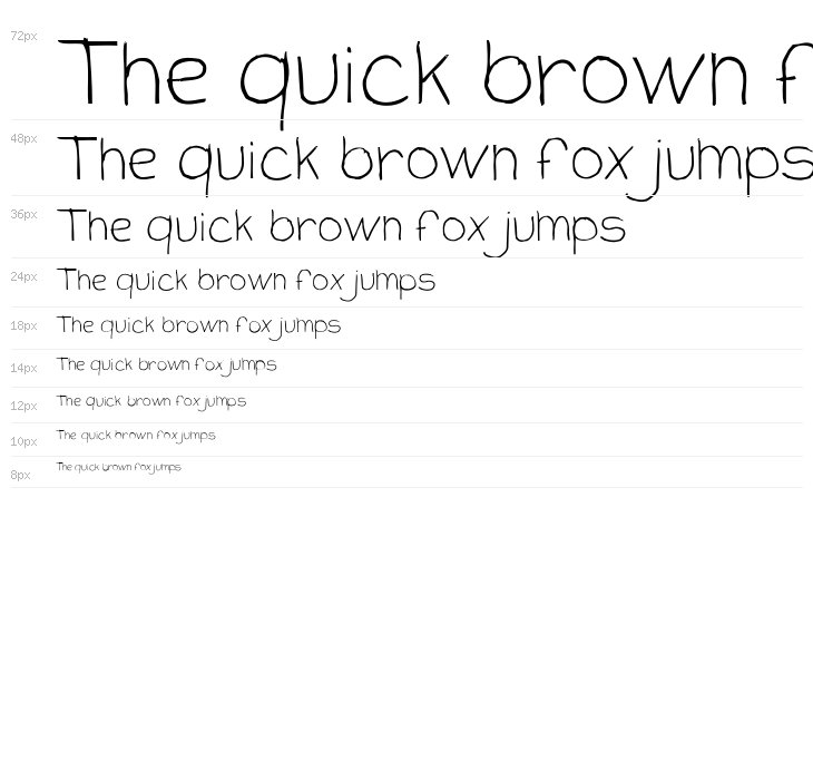 CloutierScript Regular Waterfall