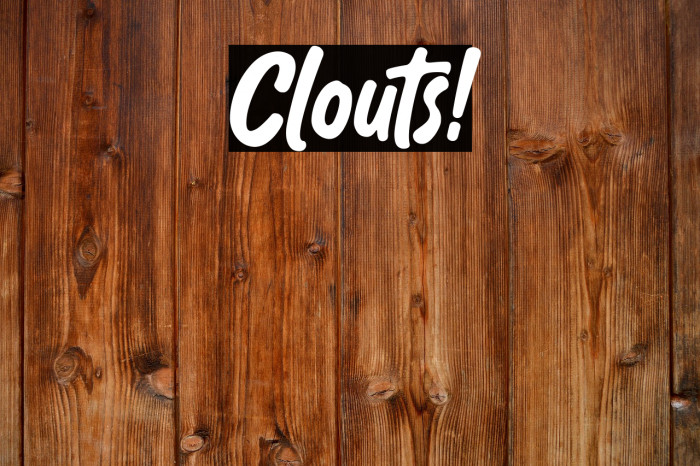 Clouts! Example 1