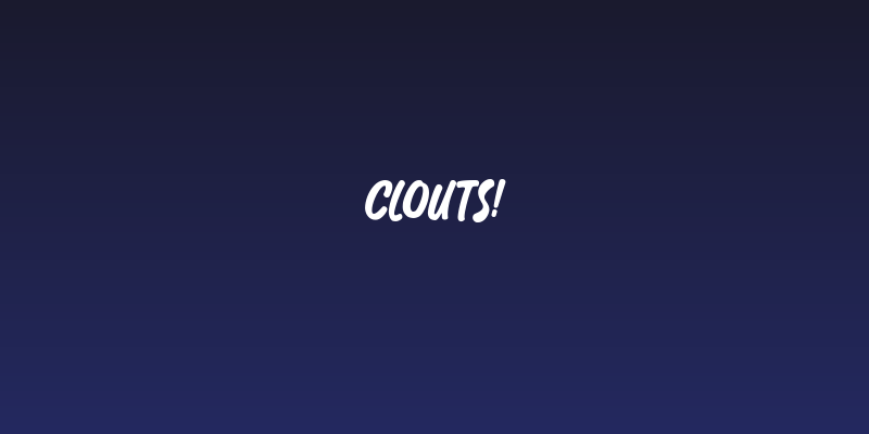 Clouts! Social Header